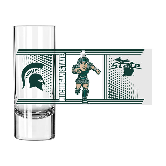 Michigan State 2.5oz Hero Shooter Glass - Logo Brands - Flyclothing LLC