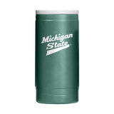 Michigan State Flipside Powder Coat Slim Can Coolie - Logo Brands - Flyclothing LLC