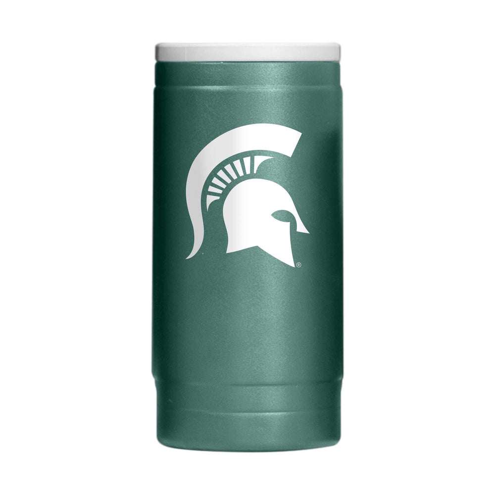 Michigan State Flipside Powder Coat Slim Can Coolie - Logo Brands - Flyclothing LLC