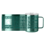 Michigan State 15oz Replay Stainless Steel Mug - Logo Brands - Flyclothing LLC