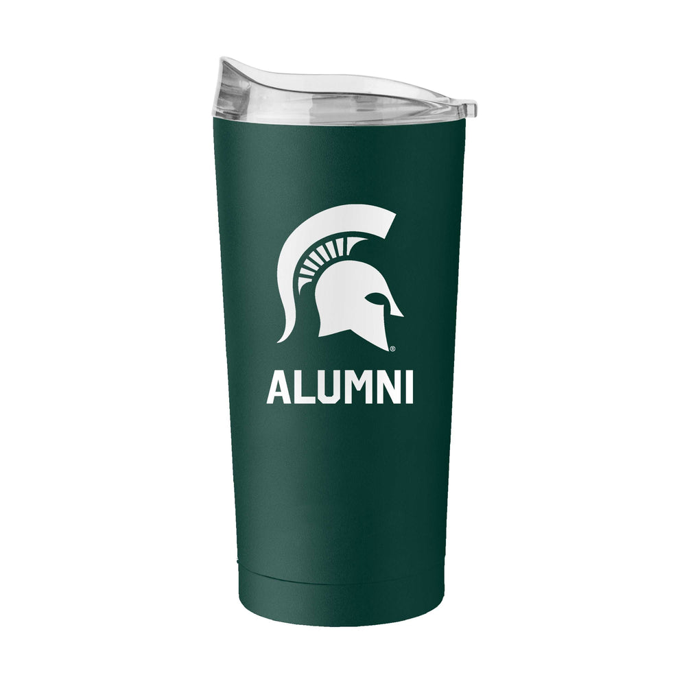 Michigan State Alumni 20oz Powder Coat Tumbler - Logo Brands - Flyclothing LLC