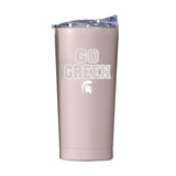 Michigan State 20oz Stencil Powder Coat Tumbler - Logo Brands - Flyclothing LLC