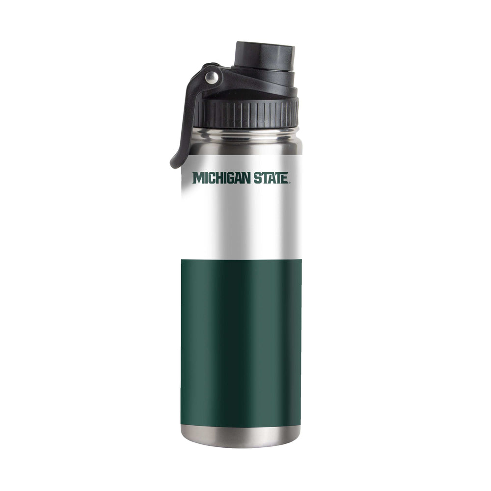 Michigan State Colorblock 21oz Twist Top Bottle - Logo Brands - Flyclothing LLC