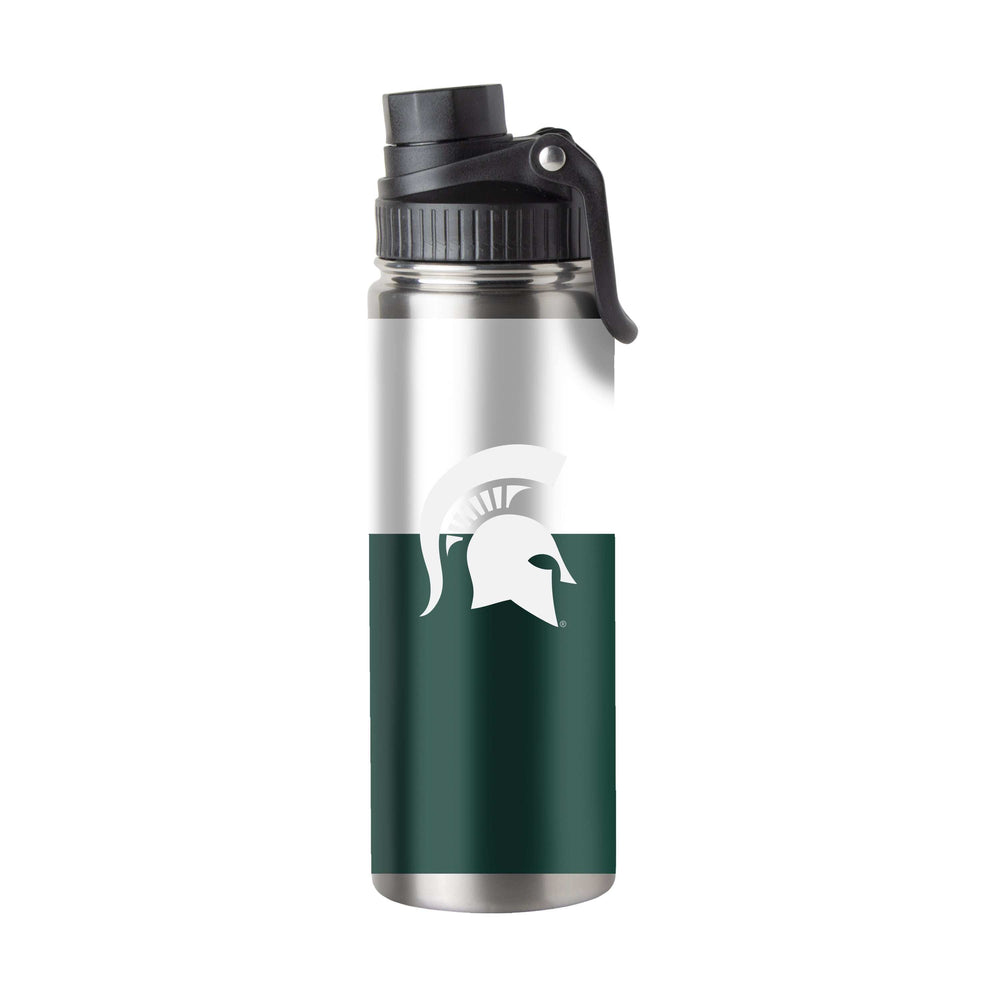 Michigan State Colorblock 21oz Twist Top Bottle - Logo Brands - Flyclothing LLC
