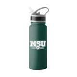 MI State 25oz Campus Color Letterman Stainless Single Wall Flip Top Bottle - Logo Brands - Flyclothing LLC