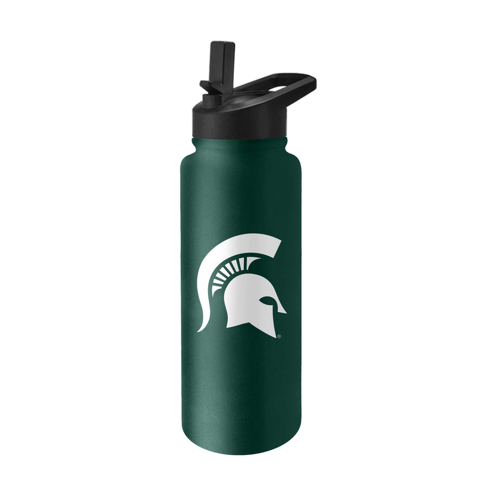 Michigan State 34oz Logo Quencher Bottle - Logo Brands - Flyclothing LLC