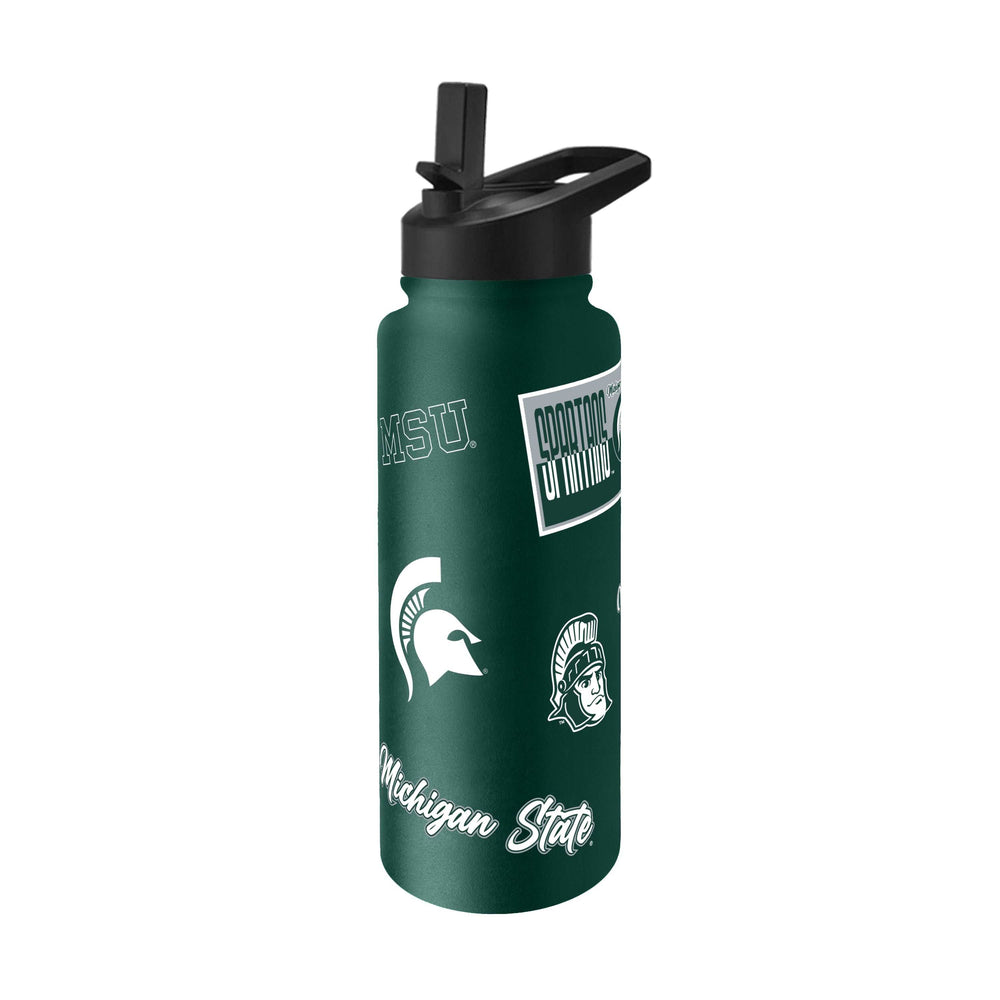 Michigan State 34oz Dreamweave Quencher Bottle - Logo Brands - Flyclothing LLC