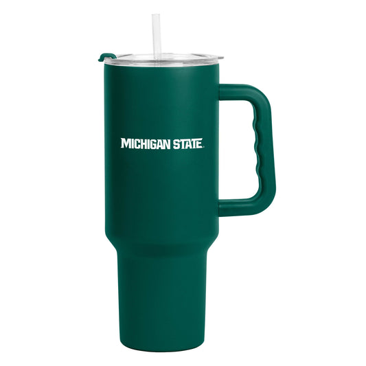 Michigan State 40oz Flipside Powder Coat Tumbler - Logo Brands - Flyclothing LLC