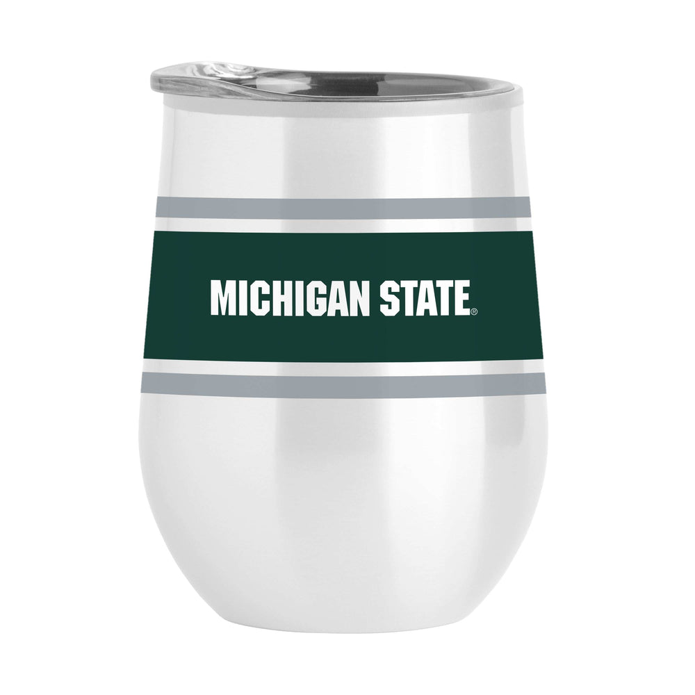 Michigan State 20oz Stripe Fusion Tumbler - Logo Brands - Flyclothing LLC