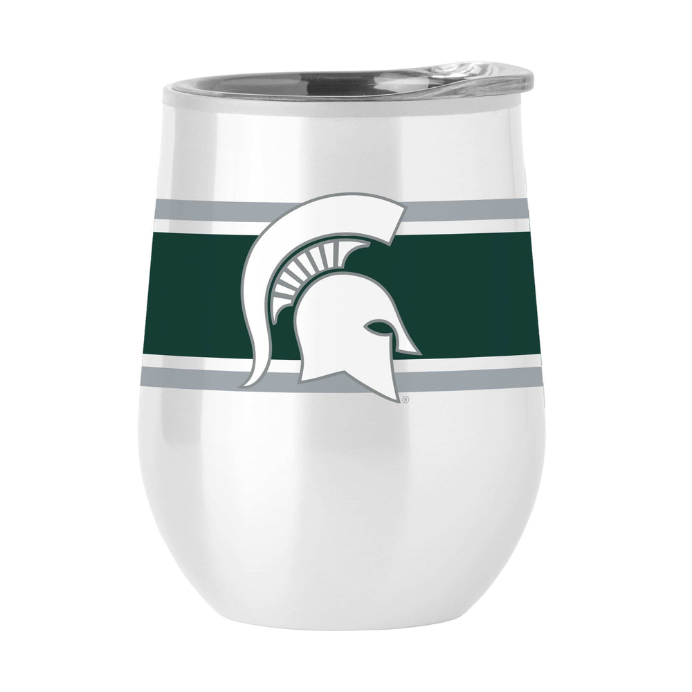 Michigan State 20oz Stripe Fusion Tumbler - Logo Brands - Flyclothing LLC