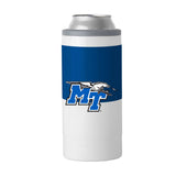 MTSU 12oz Colorblock Slim Can Coolie - Logo Brands - Flyclothing LLC