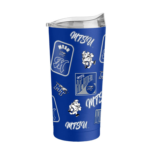 MTSU 20oz Dreamweave Powder Coat Tumbler - Logo Brands - Flyclothing LLC