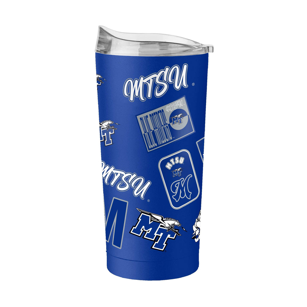 MTSU 20oz Dreamweave Powder Coat Tumbler - Logo Brands - Flyclothing LLC