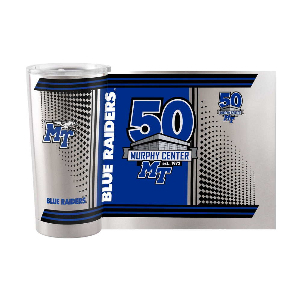 MTSU Murphy Center 50th 20oz Hero Stainless Tumbler - Logo Brands - Flyclothing LLC