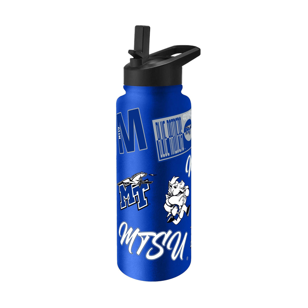 MTSU 34oz Dreamweave Quencher Bottle - Logo Brands - Flyclothing LLC