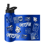 MTSU 34oz Dreamweave Quencher Bottle - Logo Brands - Flyclothing LLC