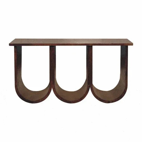 Triple Open Style Coffee Table - Artisan Furniture - Flyclothing LLC