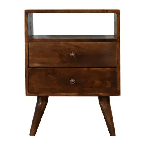 Classic Chestnut Nightstand - Artisan Furniture - Flyclothing LLC