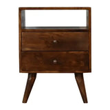 Classic Chestnut Nightstand - Artisan Furniture - Flyclothing LLC