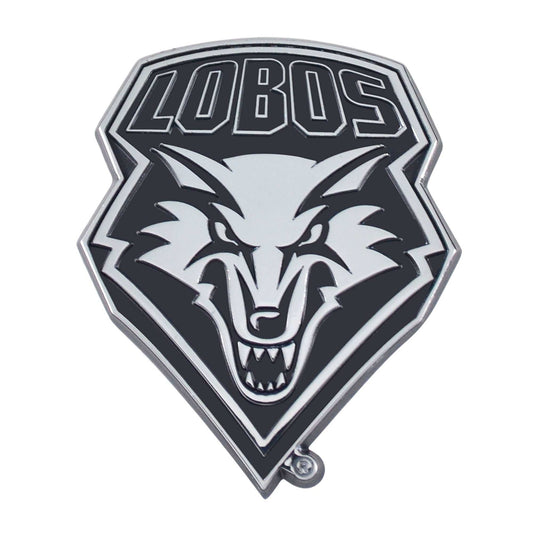 University of New Mexico Chrome Emblem - Logo Brands - Flyclothing LLC