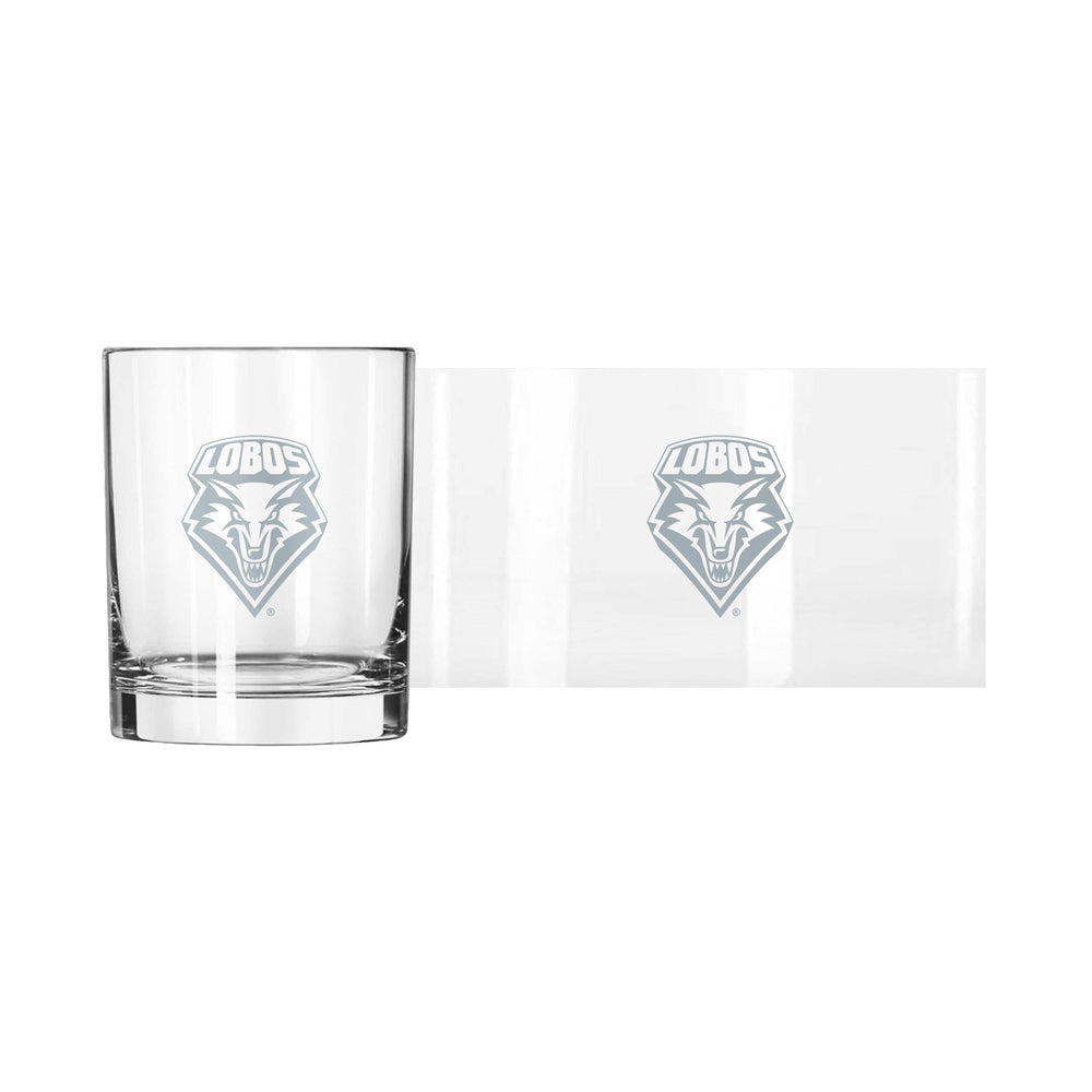New Mexico 14oz Frost Rocks Glass - Logo Brands - Flyclothing LLC