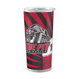 New Mexico 20oz Mascot Stainless Tumbler - Logo Brands - Flyclothing LLC
