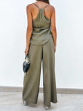 Spaghetti Strap Cami and Wide Leg Pants Set - Trendsi - Flyclothing LLC