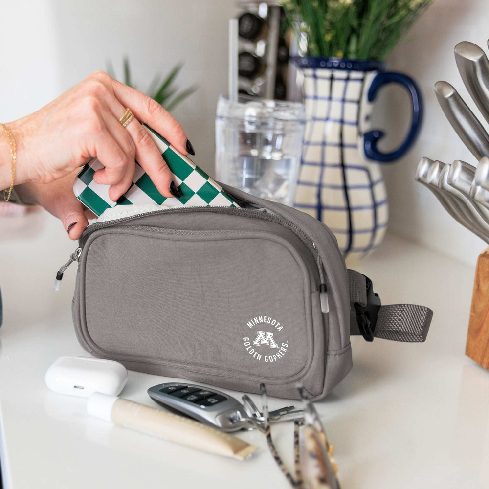Minnesota Everyday Ash Belt Bag - Logo Brands - Flyclothing LLC