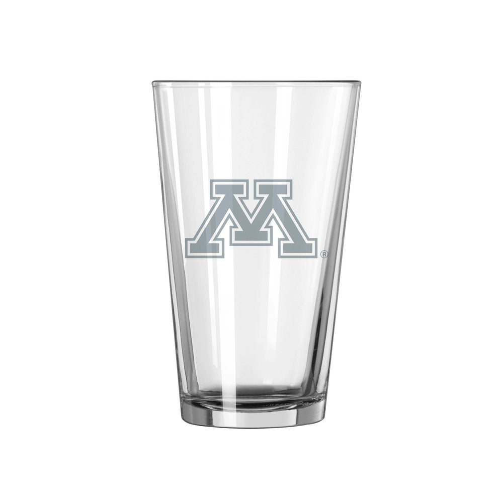 Minnesota 16oz Frost Pint Glass - Logo Brands - Flyclothing LLC