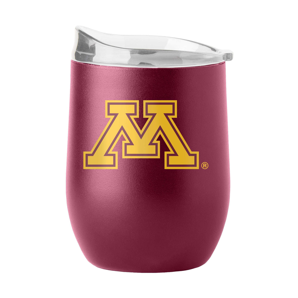 Minnesota 16oz Flipside Powder Coat Curved Beverage - Logo Brands - Flyclothing LLC