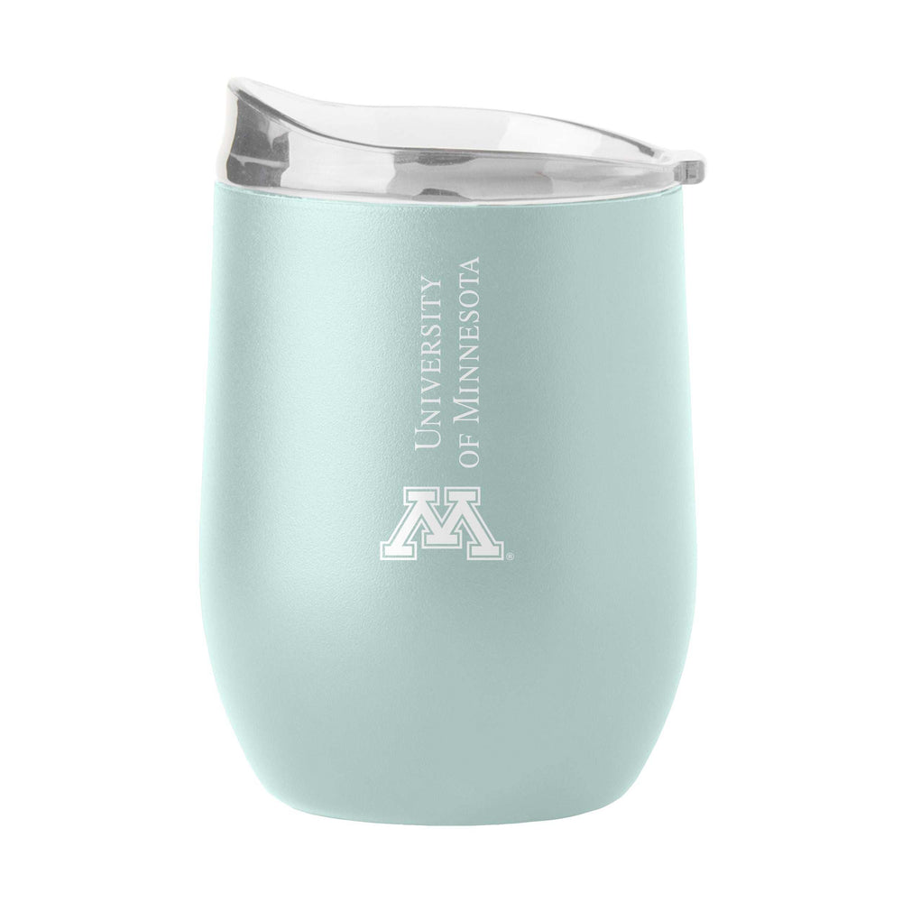 Minnesota 16oz Vertical Powder Coat Curved Beverage - Logo Brands - Flyclothing LLC