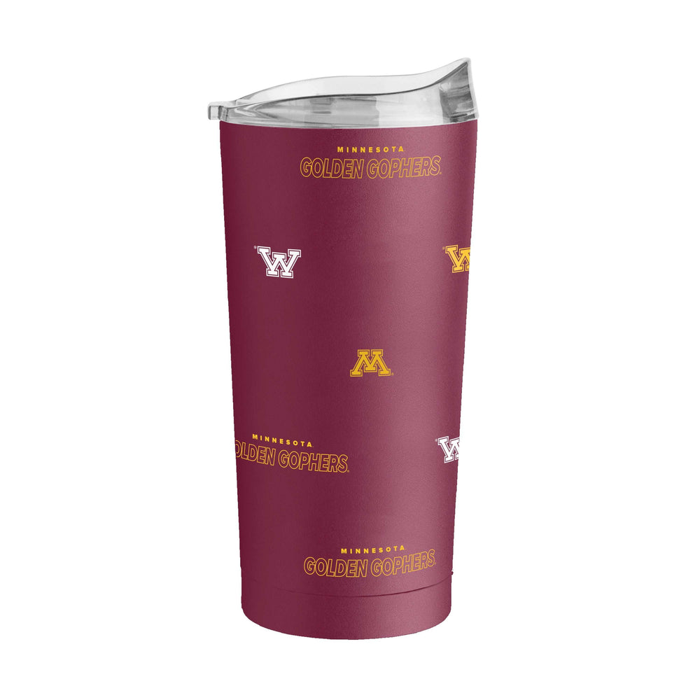 Minnesota 20oz Step And Repeat Powder Coat Tumbler - Logo Brands - Flyclothing LLC