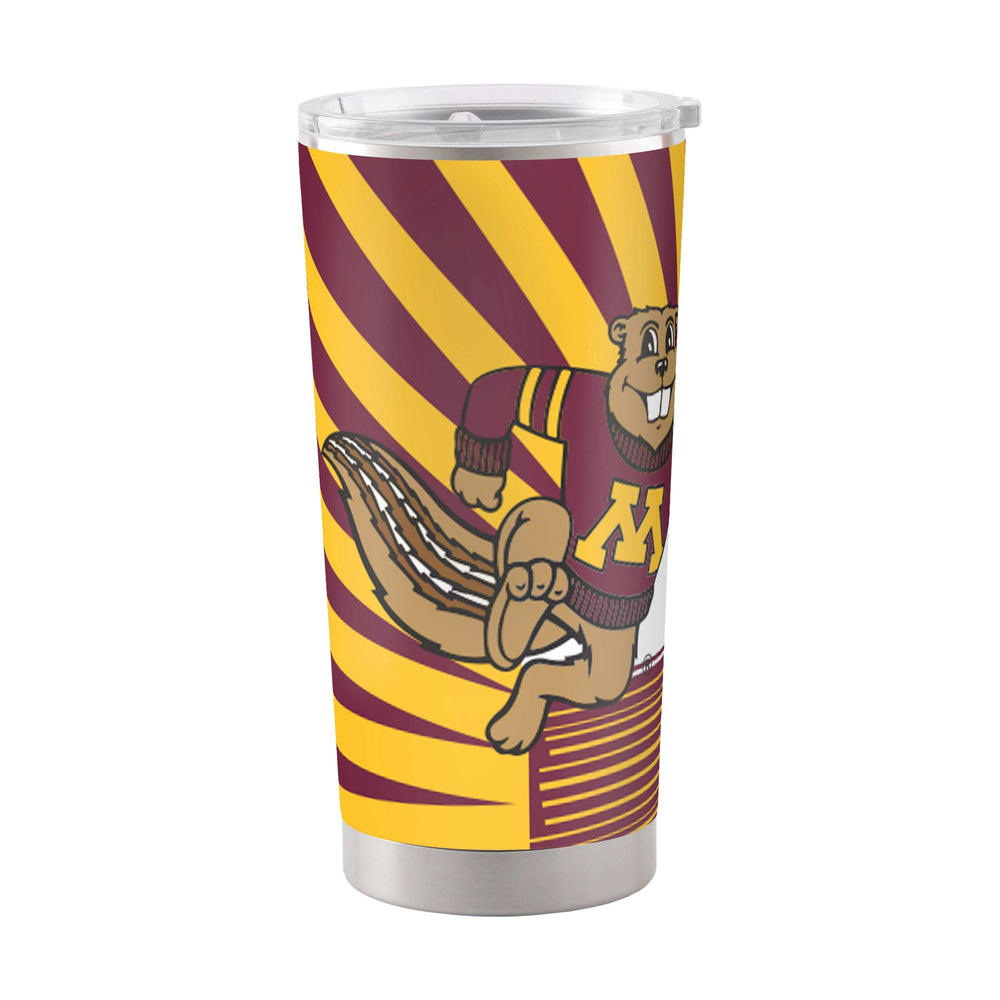 Minnesota 20oz Mascot Stainless Tumbler - Logo Brands - Flyclothing LLC