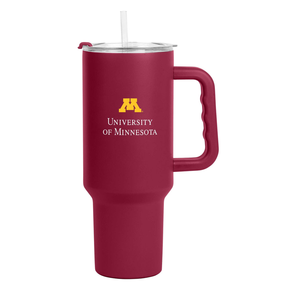Minnesota 40oz Flipside Powder Coat Tumbler - Logo Brands - Flyclothing LLC
