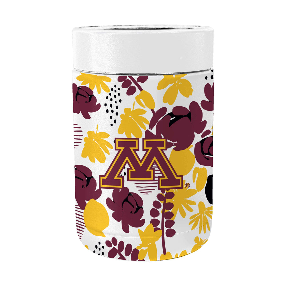 Minnesota Floral Powdercoat Coolie - Logo Brands - Flyclothing LLC