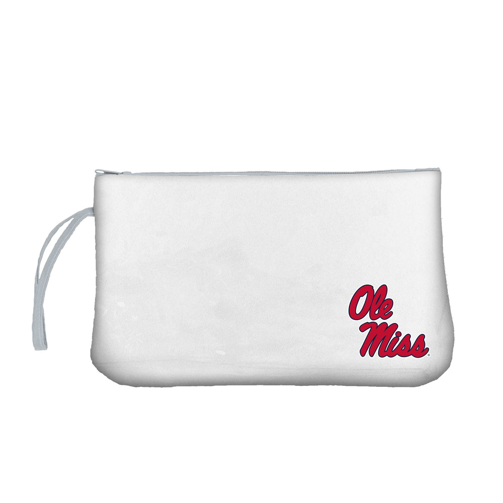 Ole Miss Clear Wristlet - Logo Brands - Flyclothing LLC