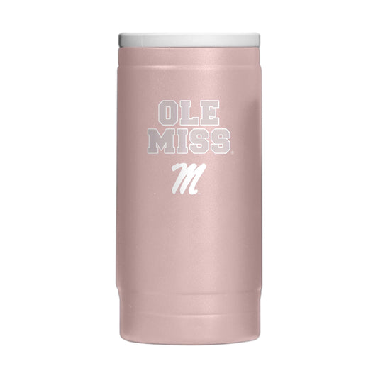 Mississippi Stencil Powder Coat Slim Can Coolie - Logo Brands - Flyclothing LLC