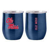 Ole Miss 16oz Gameday Stainless Curved Beverage - Logo Brands - Flyclothing LLC
