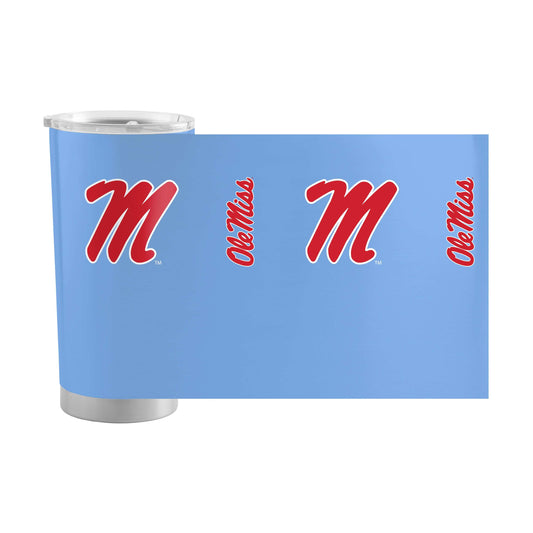 Ole Miss 20oz Gameday Powder Coat Tumbler - Logo Brands - Flyclothing LLC
