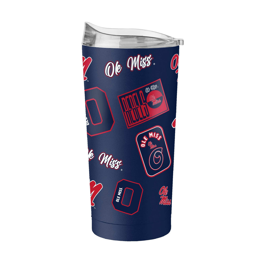 Ole Miss 20oz Dreamweave Powder Coat Tumbler - Logo Brands - Flyclothing LLC