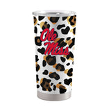 Ole Miss 20oz Team Leopard Stainless Tumbler - Logo Brands - Flyclothing LLC