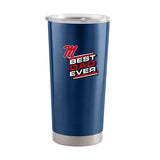 Ole Miss 20oz Best Dad Ever. Stainless Tumbler - Logo Brands - Flyclothing LLC