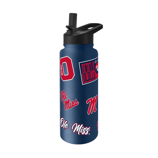 Ole Miss 34oz Dreamweave Quencher Bottle - Logo Brands - Flyclothing LLC