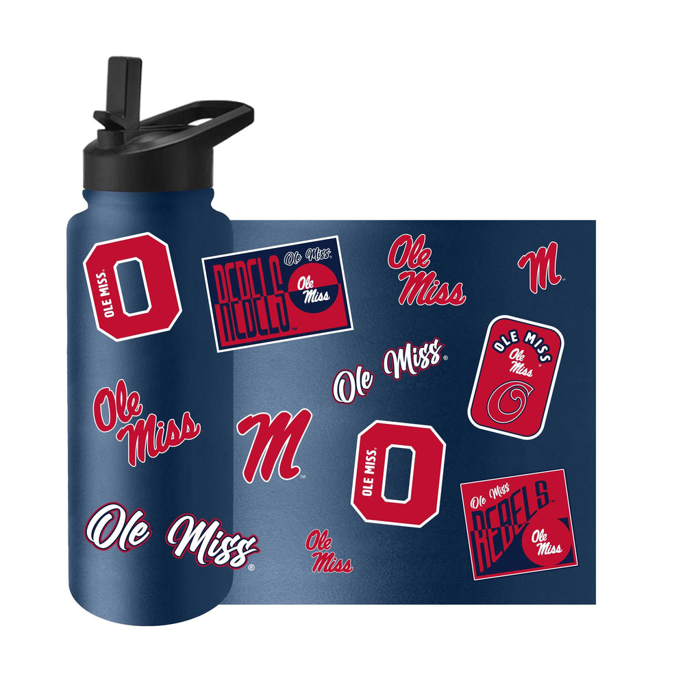 Ole Miss 34oz Dreamweave Quencher Bottle - Logo Brands - Flyclothing LLC