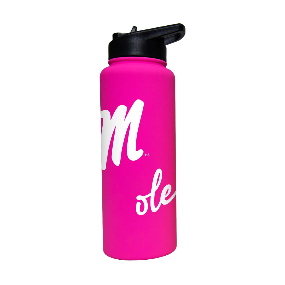Ole Miss 34oz Electric Bold Soft Touch Quencher - Logo Brands - Flyclothing LLC