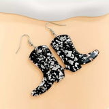 Cowboy Boot Dangle Earrings - Trendsi - Flyclothing LLC