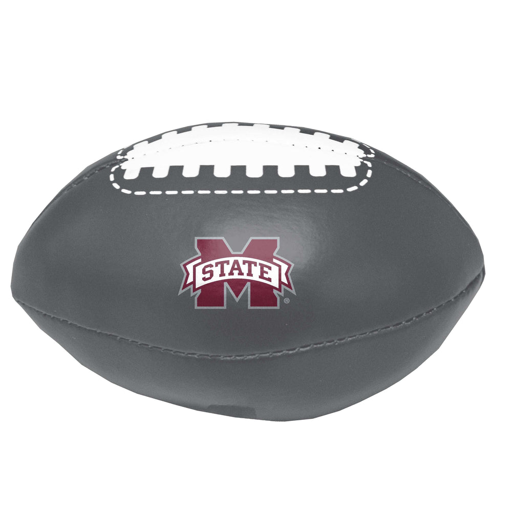 Mississippi State Charcoal Micro Soft Football - Logo Brands - Flyclothing LLC