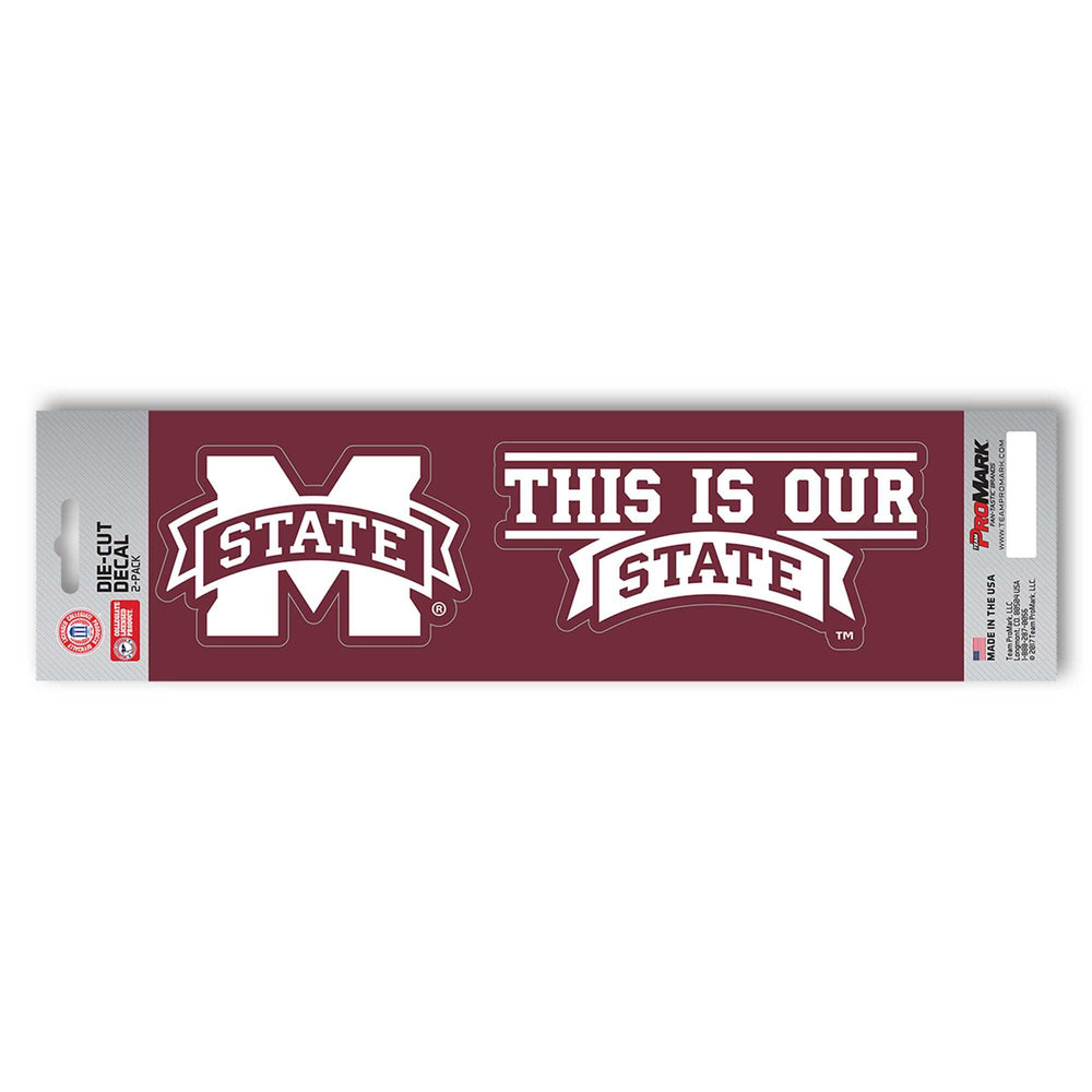 Mississippi State University Team Slogan Decal - Logo Brands - Flyclothing LLC