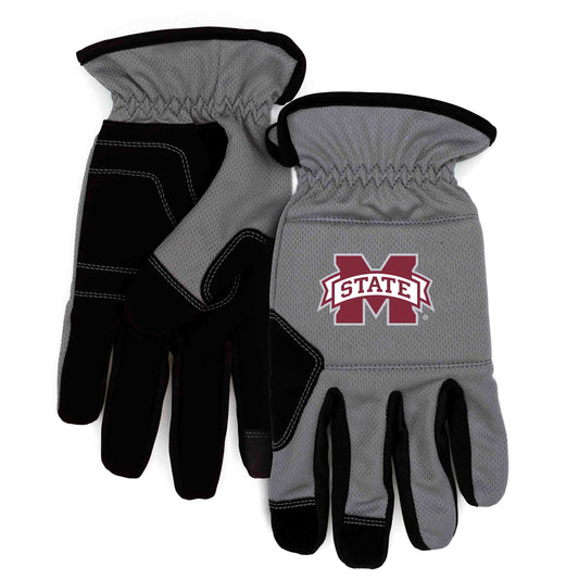 Mississippi State University Work Gloves - Logo Brands - Flyclothing LLC