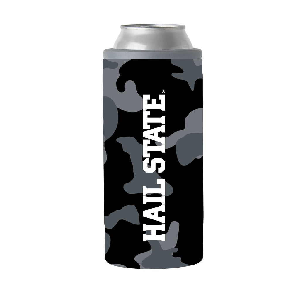 Mississippi State Black Camo 12oz Slim Can Coolie - Logo Brands - Flyclothing LLC